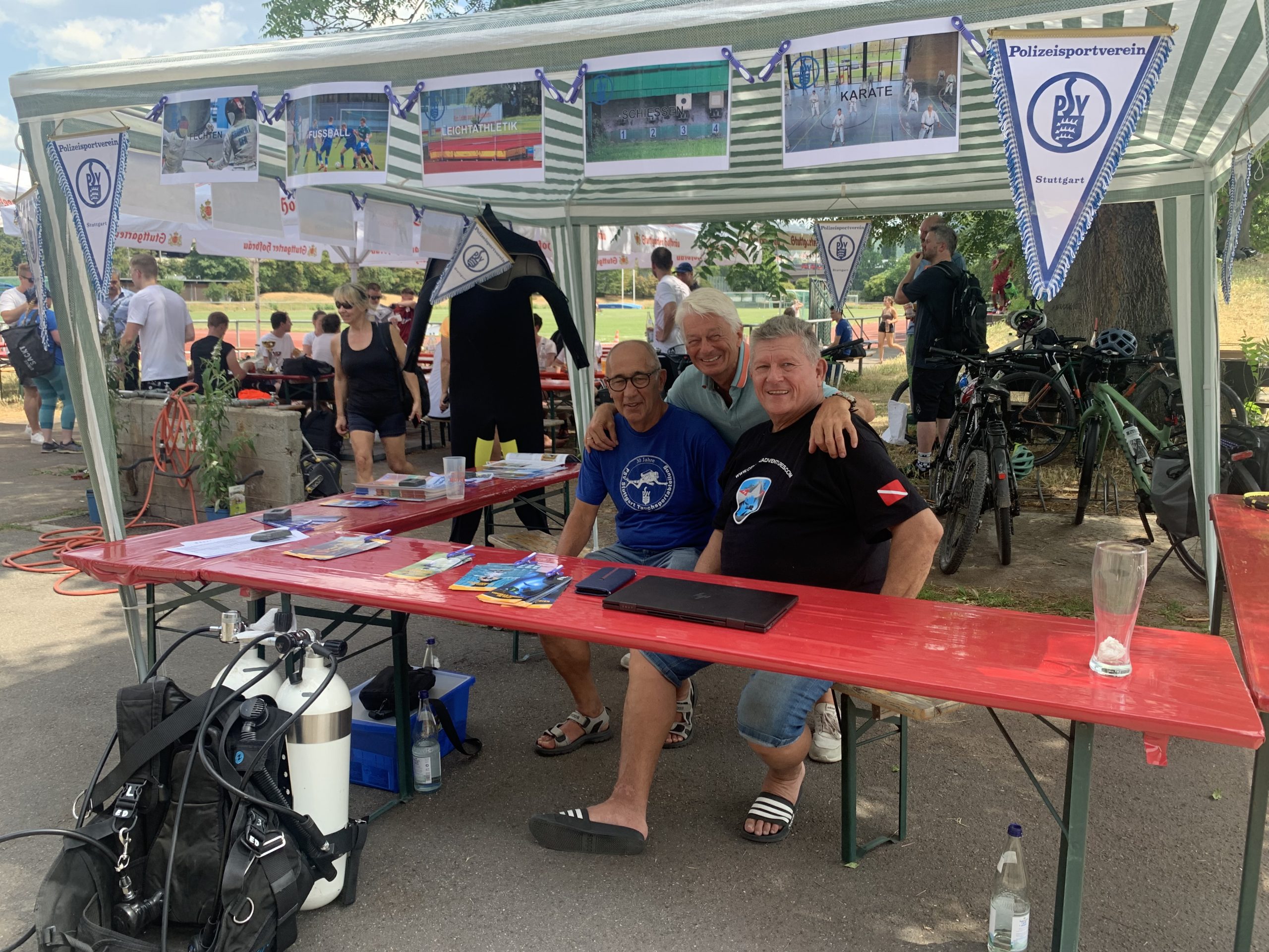 PSV Stuttgart Sporttage Polizei