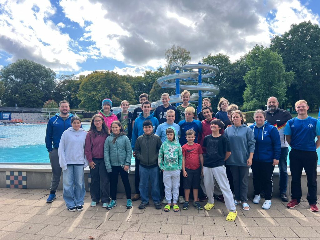 Gruppenbild der Trainingslagerteilnehmer