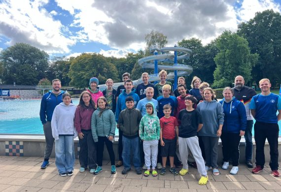 Gruppenbild der Trainingslagerteilnehmer