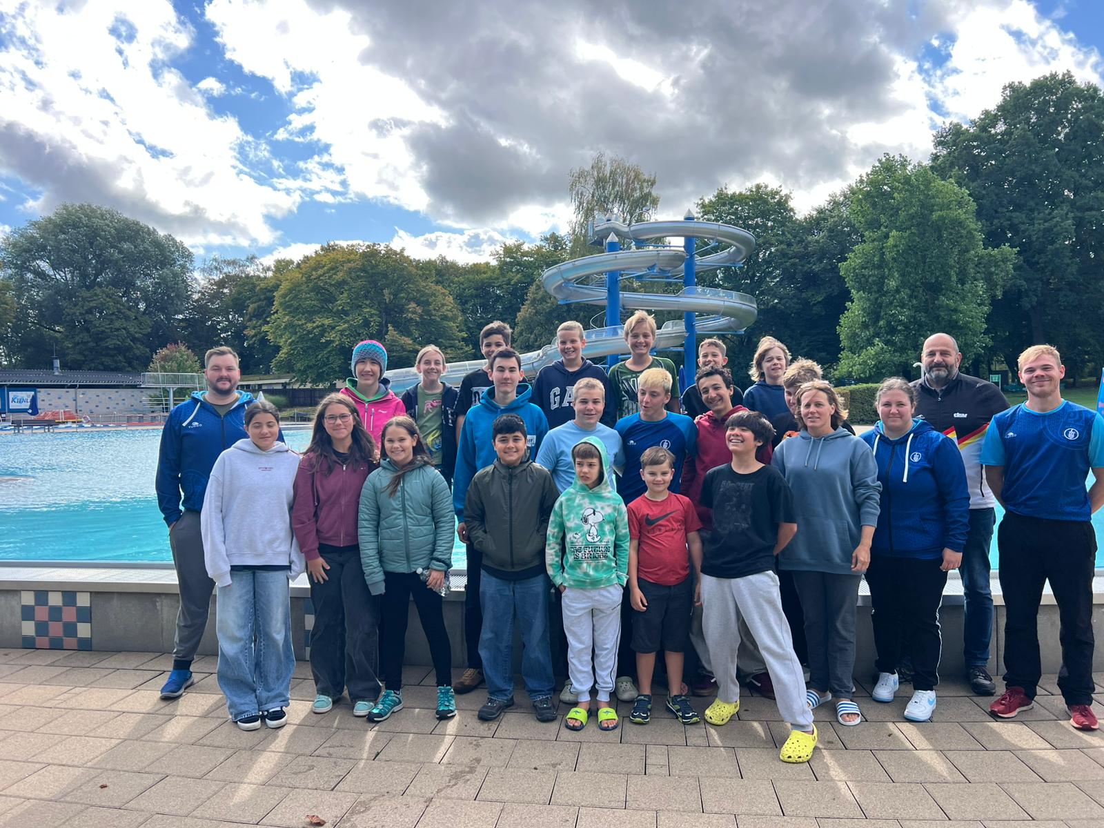 Gruppenbild der Trainingslagerteilnehmer