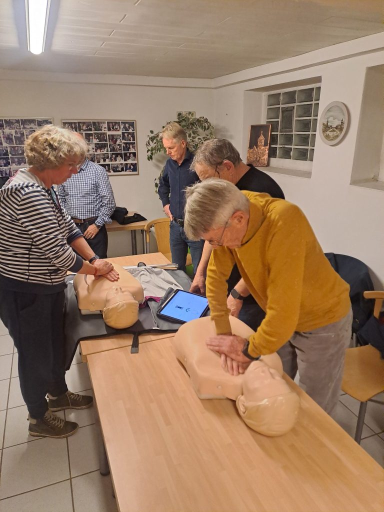 Teilnehmer 1. Hilfe Kurs